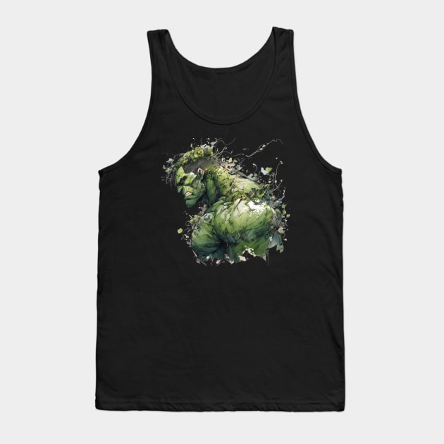 LEAVES HULK Tank Top by Drank